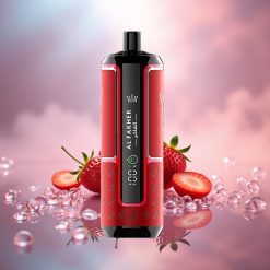 Al Fakher Crown Bar 15K Hypermax Einweg-Vape Erdbeer-Punch