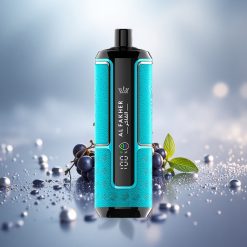 Al Fakher Crown Bar 15K Schwarze Johannisbeere Minze Hypermax Wegwerf-Vape
