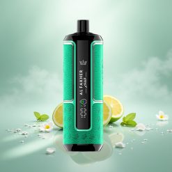 Al Fakher Crown Bar 15K Zitrone Minze Hypermax Wegwerf-Vape
