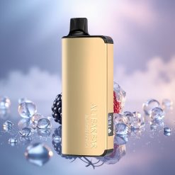 Alibarbar Ingot 9000 Züge Brombeere-Eis 2350mah LED